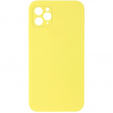 Чехол Silicone Case Square Full Camera Protective (AA) NOLOGO для Apple iPhone 11 Pro Max (6.5")