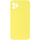 Чохол Silicone Case Square Full Camera Protective (AA) NOLOGO для Apple iPhone 11 Pro Max (6.5") Жовтий / Yellow