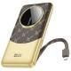 Портативний ЗП Power Bank Hoco Q29 Nobility 22.5W+PD20W + Lightning 10000 mAh Brown