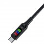 Дата кабель Acefast C7-03 USB-C to USB-C zinc alloy Black