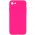 Silicone Case Square Full Camera Protective (AA) NOLOGO для Apple iPhone 7 / 8 / SE (2020) (4.7") Рожевий / Barbie pink