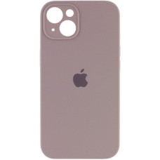 Чохол Silicone Case Full Camera Protective (AA) для Apple iPhone 13 (6.1") Сірий / Lavender
