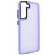 Чохол TPU+PC Lyon Frosted для Samsung Galaxy S21 FE Purple