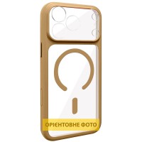 Чохол TPU GETMAN Moon Clear with MagSafe для Apple iPhone 12 Pro Max (6.7") Brown