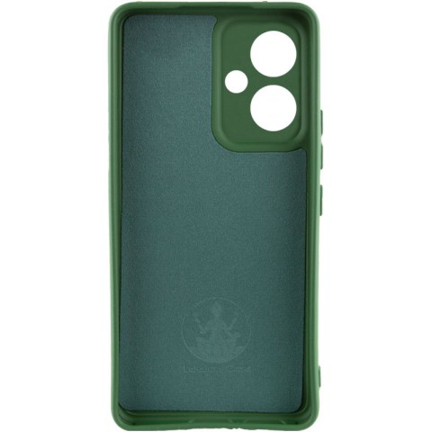 Чохол Silicone Cover Lakshmi Full Camera (AA) для Xiaomi Redmi 13 4G / Poco M6 4G Зелений / Dark green