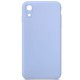 Чохол Silicone Case Square Full Camera Protective (AA) NOLOGO для Apple iPhone XR (6.1") Блакитний / Lilac Blue