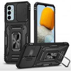 Ударостійкий чохол Camshield Army Ring для Samsung Galaxy A05s Чорний / Black
