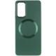 TPU чохол Bonbon Metal Style with MagSafe для Samsung Galaxy A15 4G/5G / M15 5G Зелений / Army Green