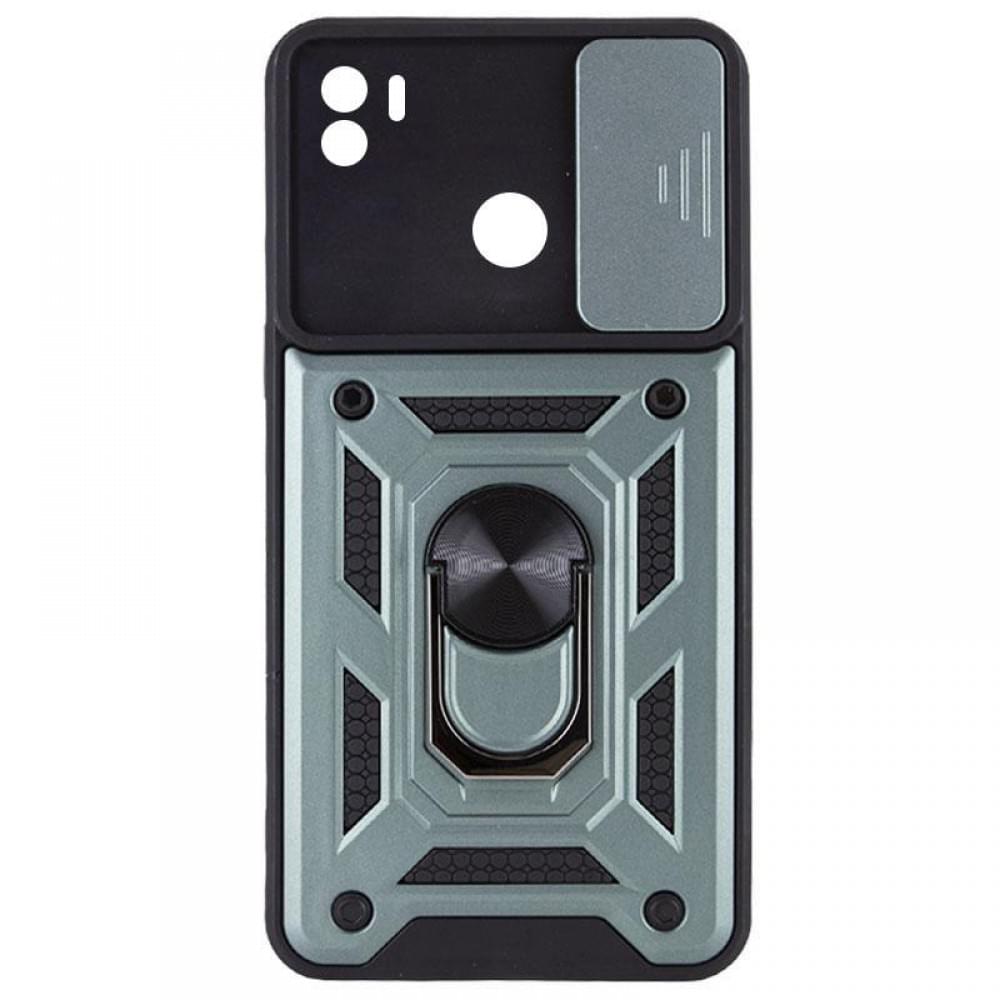 Чохол Ummi Camshield Serge Ring для Xiaomi Redmi A1+ / A2+ Зелений Чохол Ummi Camshield Serge Ring для Xiaomi Redmi A1+ / A2+ Зелений