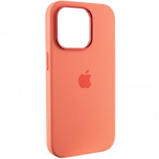 Чехол Silicone Case Metal Buttons (AA) для Apple iPhone 14 Pro (6.1")