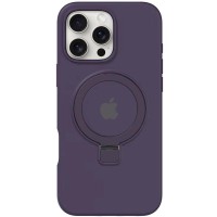 Чохол Silicone Case Full Protective with Ring для Apple iPhone 16 Pro Max (6.9") Purple