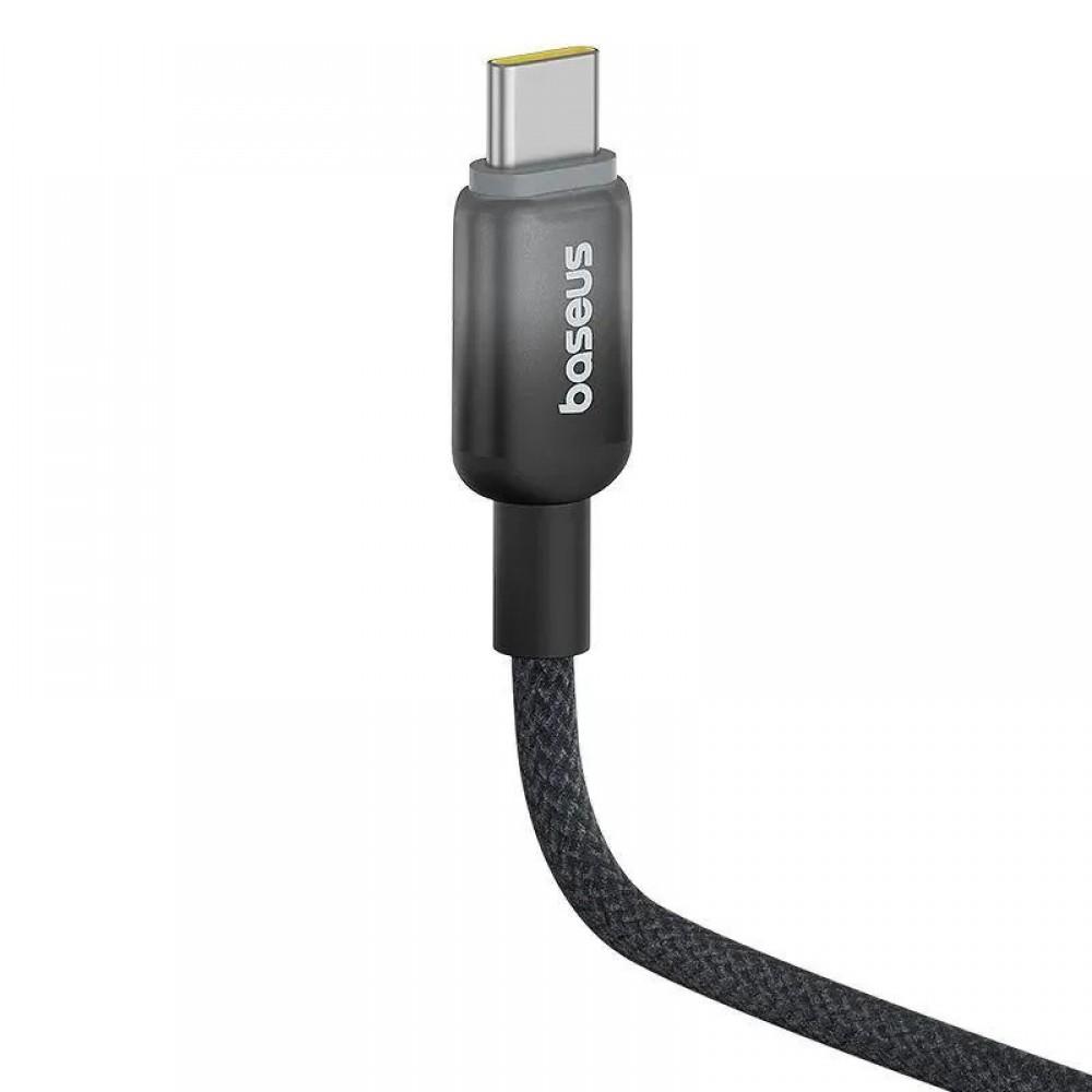 Дата кабель Baseus Discolor Series Fast Charging Type-C to Type-C 100W (1m) (P10374902) Cluster Black