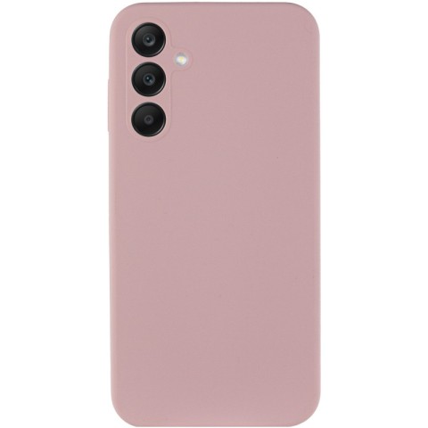 Чохол Silicone Cover Lakshmi Full Camera (AAA) для Samsung Galaxy A35 Рожевий / Pink Sand