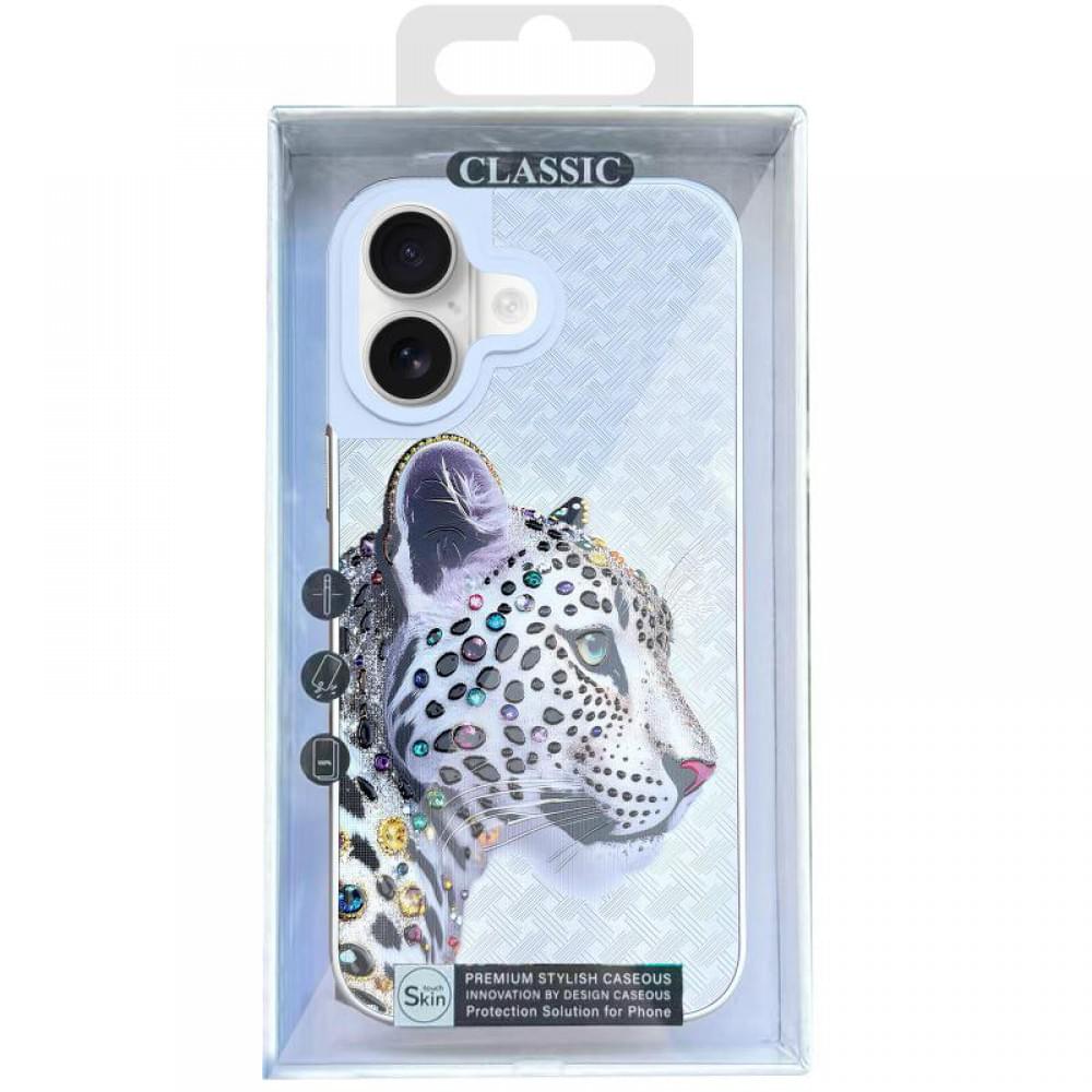 Чохол TPU+PC Crystal Hunt with MagSafe для Apple iPhone 17 (6.3") White