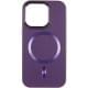 Шкіряний чохол SnapCase with MagSafe для Apple iPhone 11 (6.1") Dark Purple