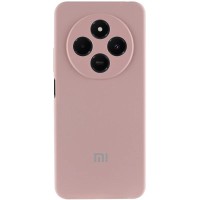 Чохол Silicone Cover Lakshmi Full Camera (AA) with logo для Xiaomi Redmi 14C / Poco C75 Рожевий / Pink Sand