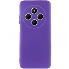 Чохол TPU GETMAN Liquid Silk Full Camera для Xiaomi Redmi 14C / Poco C75 Фіолетовий / Ultra Violet