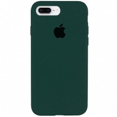 Чохол Silicone Case Full Protective (AA) для Apple iPhone 7 plus / 8 plus (5.5") Зелений / Forest green