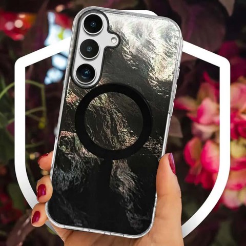 Чохол TPU Shiny Mountain (MagFit) для Samsung Galaxy S26 Black