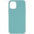 Чохол Silicone Case Full Protective (AA) NO LOGO для Apple iPhone 12 Pro Max (6.7") Бірюзовий / Marine Green