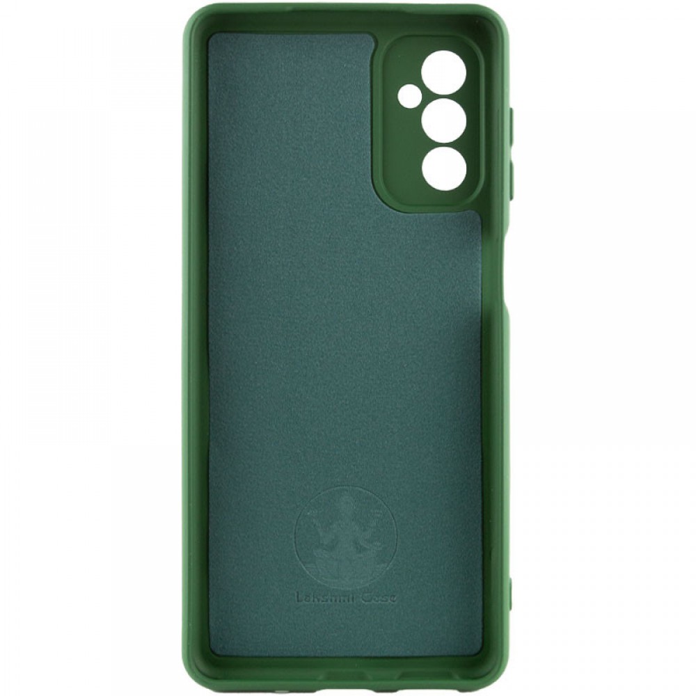 Чохол Silicone Cover Lakshmi Full Camera (A) для Samsung Galaxy A14 4G/5G Зелений / Dark green