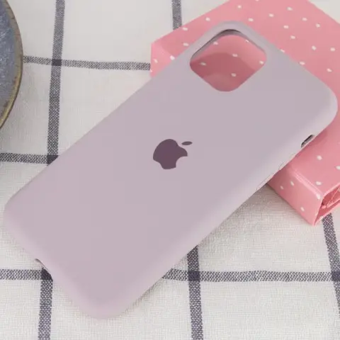 Чохол Silicone Case Full Protective (AA) для Apple iPhone 11 Pro (5.8") Сірий / Lavender