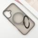 Чохол Ummi Colorful with MagSafe HQ Ring для Apple iPhone 16 (6.1") Grey