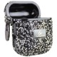 TPU чохол Bling World Rock Diamond для навушників AirPods 1/2 Чорний