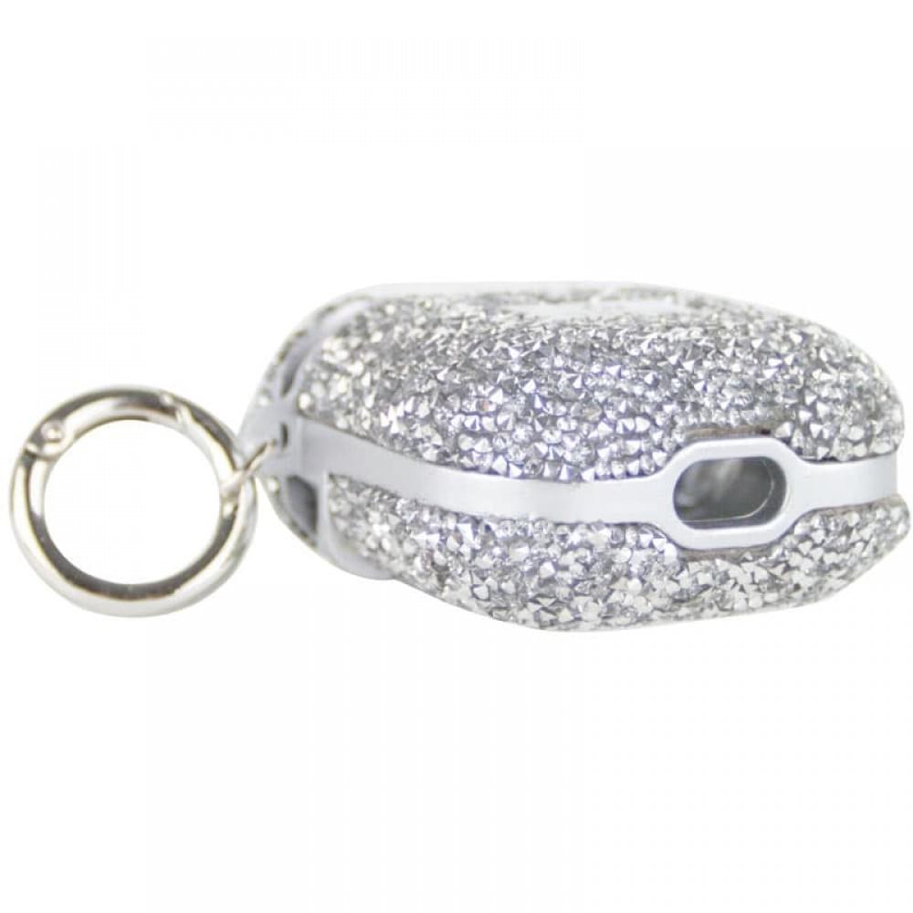 TPU чехол Bling World Rock Diamond для наушников AirPods 1/2