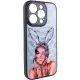 TPU+PC чохол Prisma Ladies для Apple iPhone 14 Pro (6.1") Rabbit