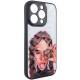 TPU+PC чохол Prisma Ladies для Apple iPhone 14 Pro Max (6.7") Chocolate
