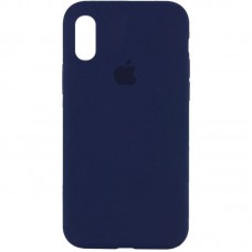 Чохол Silicone Case Full Protective (AA) для Apple iPhone XR (6.1") Синій / Deep navy
