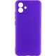 Чохол TPU GETMAN Liquid Silk Full Camera для Samsung Galaxy A05 Синій / Iris