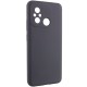 Чохол Silicone Cover Lakshmi Full Camera (AAA) для Xiaomi Redmi 12C Чорний / Black