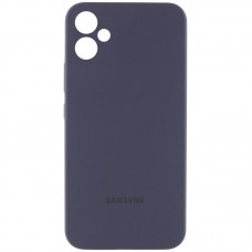 Чохол Silicone Cover Lakshmi Full Camera (AAA) with Logo для Samsung Galaxy A06 Сірий / Dark Gray