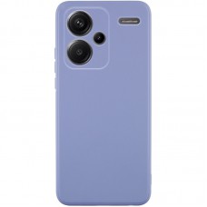 Силіконовий чохол Candy Full Camera для Xiaomi Redmi Note 13 Pro+ Блакитний / Mist blue