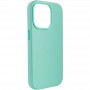 Шкіряний чохол Leather Case (AA Plus) with MagSafe для Apple iPhone 14 Pro Max (6.7") Ice