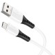 Дата кабель Hoco X82 Silicone USB to MicroUSB (1m) White