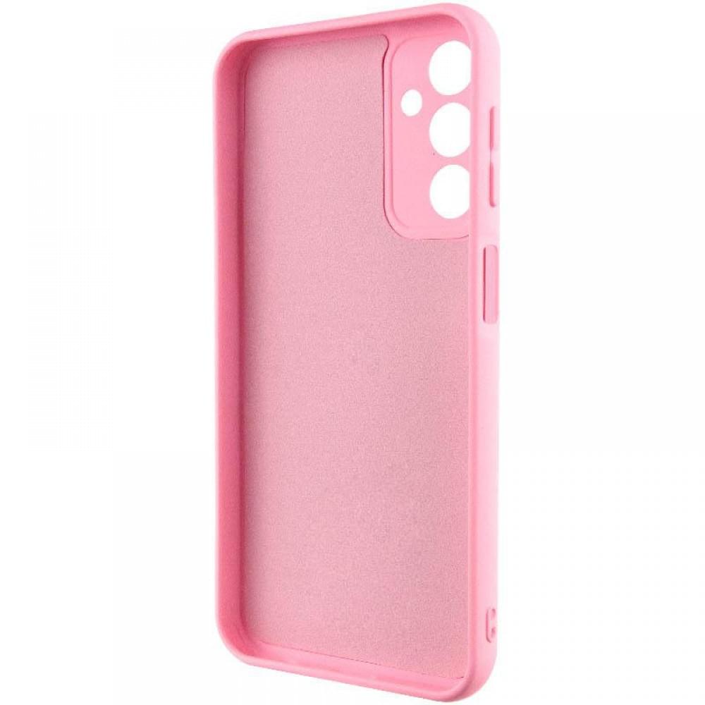 Чохол TPU GETMAN Liquid Silk Full Camera для Samsung Galaxy A15 4G/5G / M15 5G Рожевий / Pink
