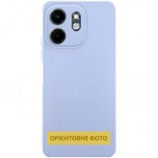 Чохол TPU GETMAN Liquid Silk Full Camera для Xiaomi Redmi Note 12 4G Бузковий / Light purple