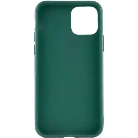 Силіконовий чохол Candy для Apple iPhone 14 Plus (6.7") Зелений / Forest green