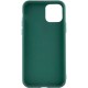 Силіконовий чохол Candy для Apple iPhone 14 Plus (6.7") Зелений / Forest green