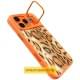 Чохол TPU+PC Wild Leopard with MagSafe and Lens для Apple iPhone 17 Air (6.5") Orange
