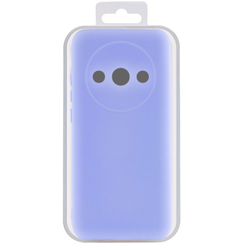 Чохол Silicone Cover Lakshmi Full Camera (AA) для Xiaomi Redmi A3 Бузковий / Dasheen