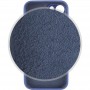 Чохол Silicone Case Full Camera Protective (AA) для Apple iPhone 13 (6.1") Синій / Deep navy / PVH