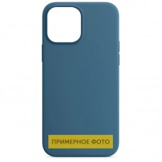 Чохол Silicone Case Full Protective (AA) NO LOGO для Apple iPhone 16 Pro (6.3") Синій / Blue Jay