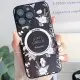 TPU+PC чохол Secret Garden with MagSafe для Apple iPhone 15 Pro Max (6.7") Black