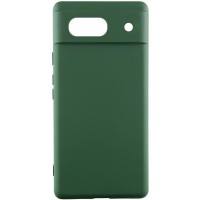Чохол Silicone Cover Lakshmi Full Camera (AAA) для Google Pixel 7a Зелений / Cyprus Green