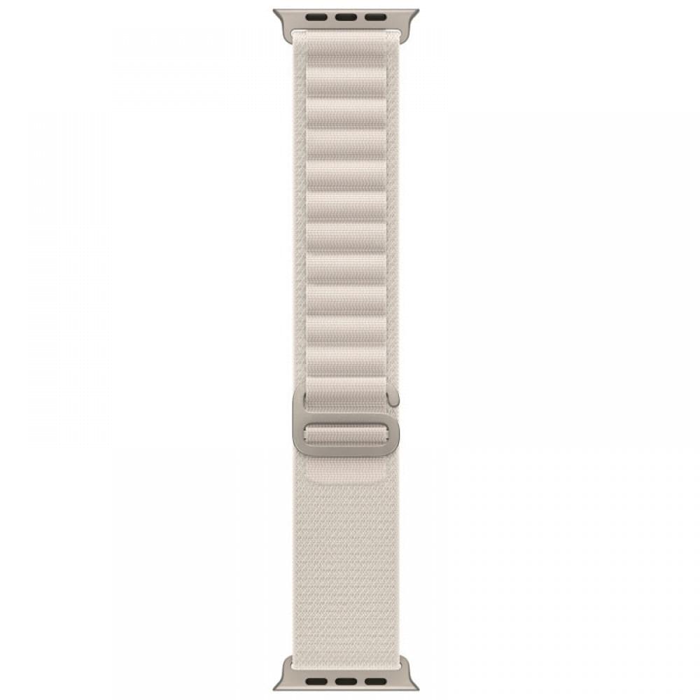 Ремінець Alpine Loop для Apple Watch 42(ser.1-3)/44/45/46/49mm (m/l) Сірий / Starlight