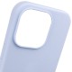 Чохол Silicone Case Full Protective (AA) NO LOGO для Apple iPhone 15 Pro (6.1") Блакитний / Lilac Blue
